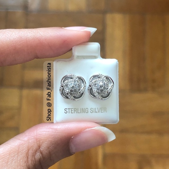 Sterling silver earrings - Picture 3 of 6